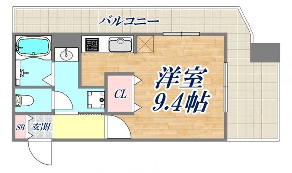 ベルヴィ六甲の物件間取画像